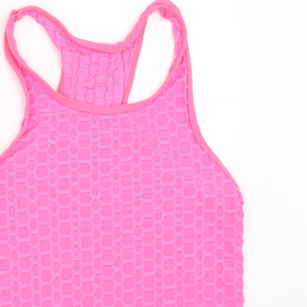 Preworn Womens Pink   Basic Tank Size S