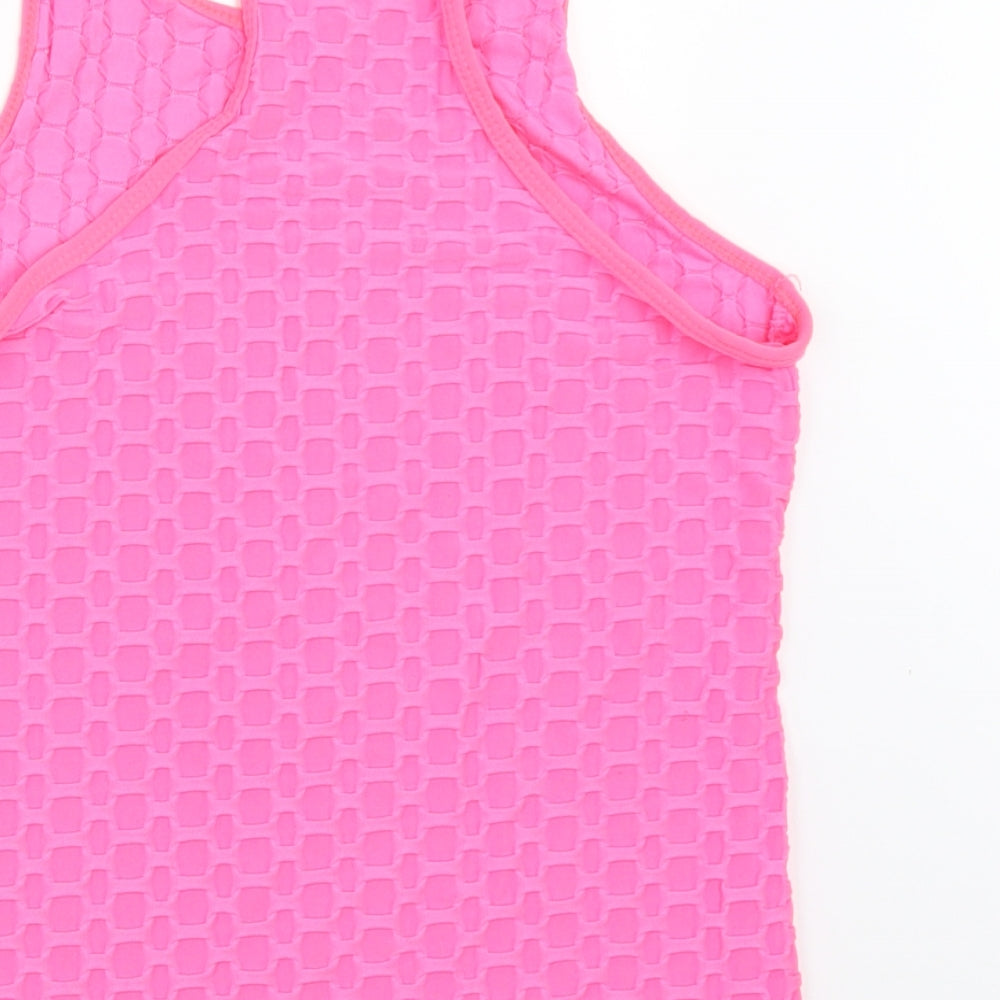 Preworn Womens Pink   Basic Tank Size S