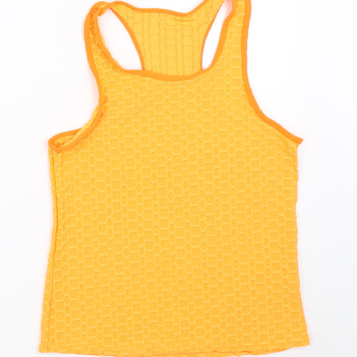 Preworn Womens Orange   Basic Tank Size S