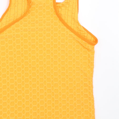Preworn Womens Orange   Basic Tank Size S