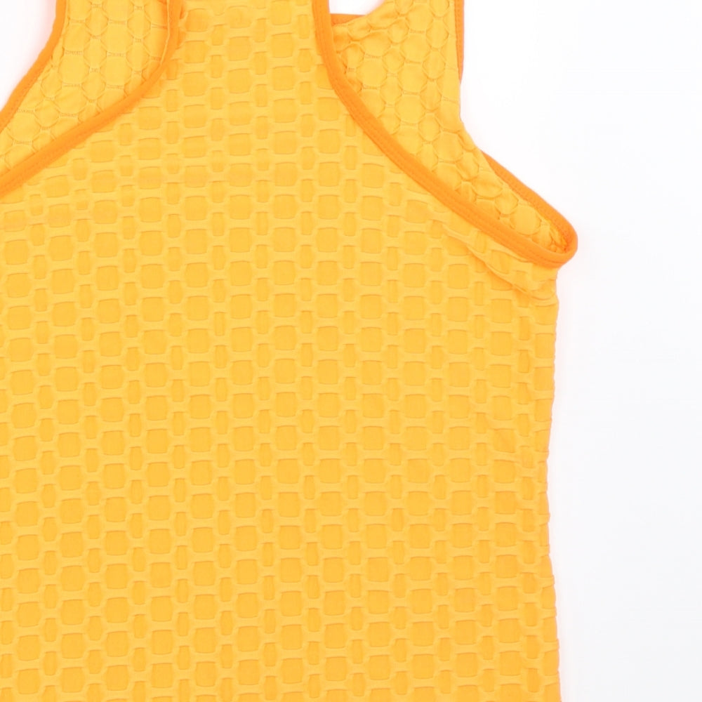 Preworn Womens Orange   Basic Tank Size S