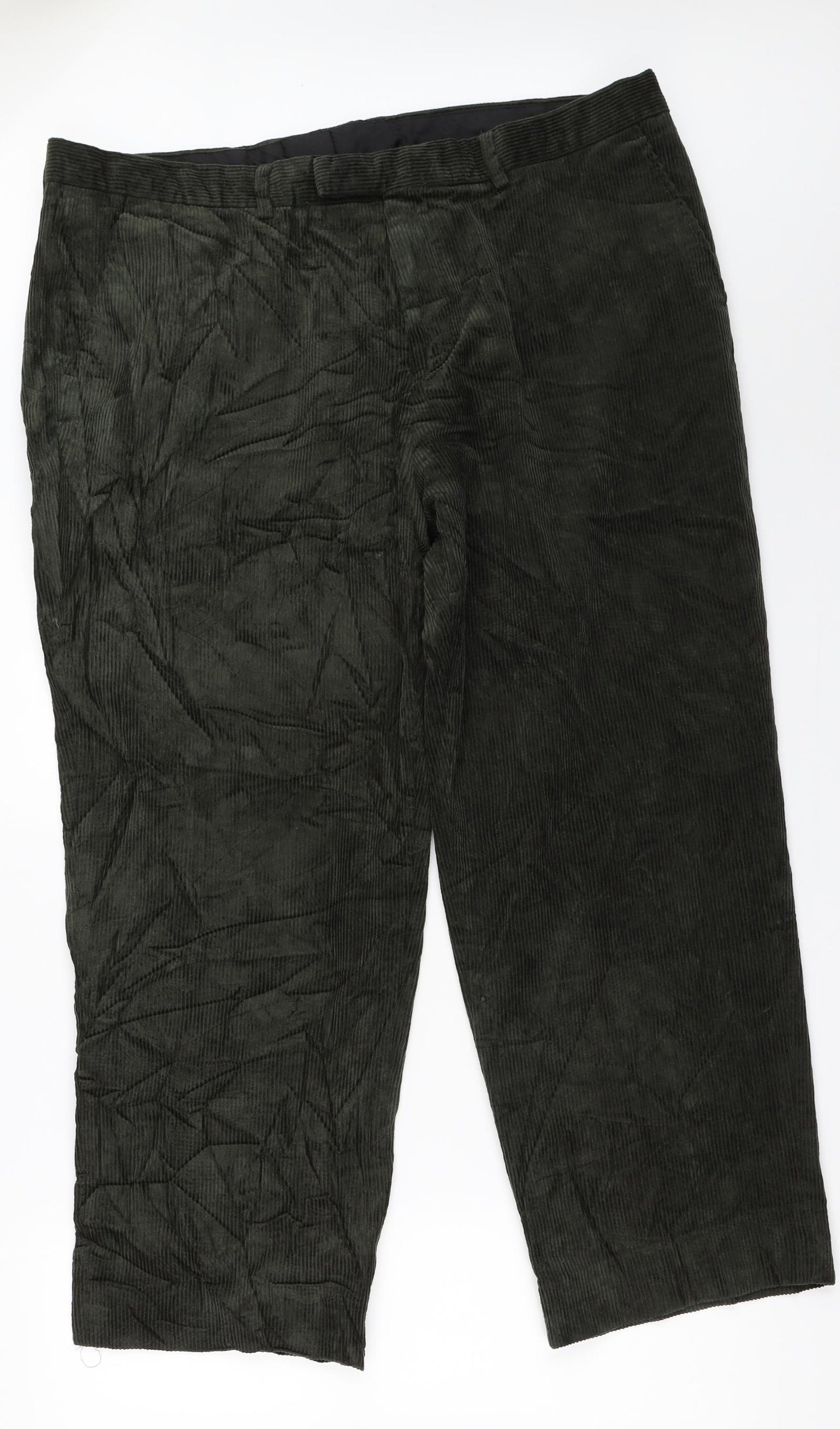 Gurteen Mens Blue  Corduroy Trousers  Size 38 in L29 in