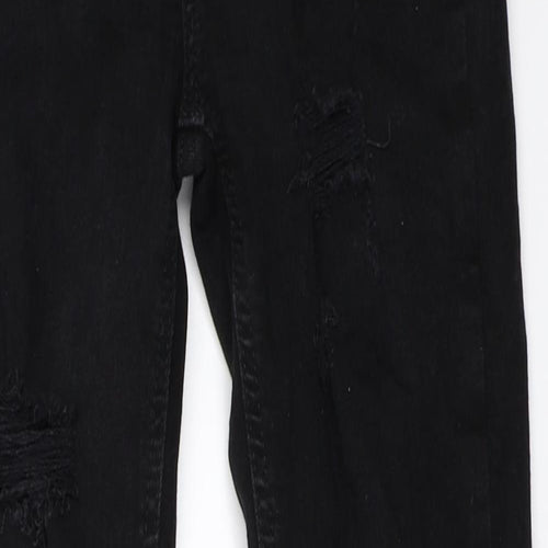 Primark Womens Black  Denim Skinny Jeans Size 8 L27 in