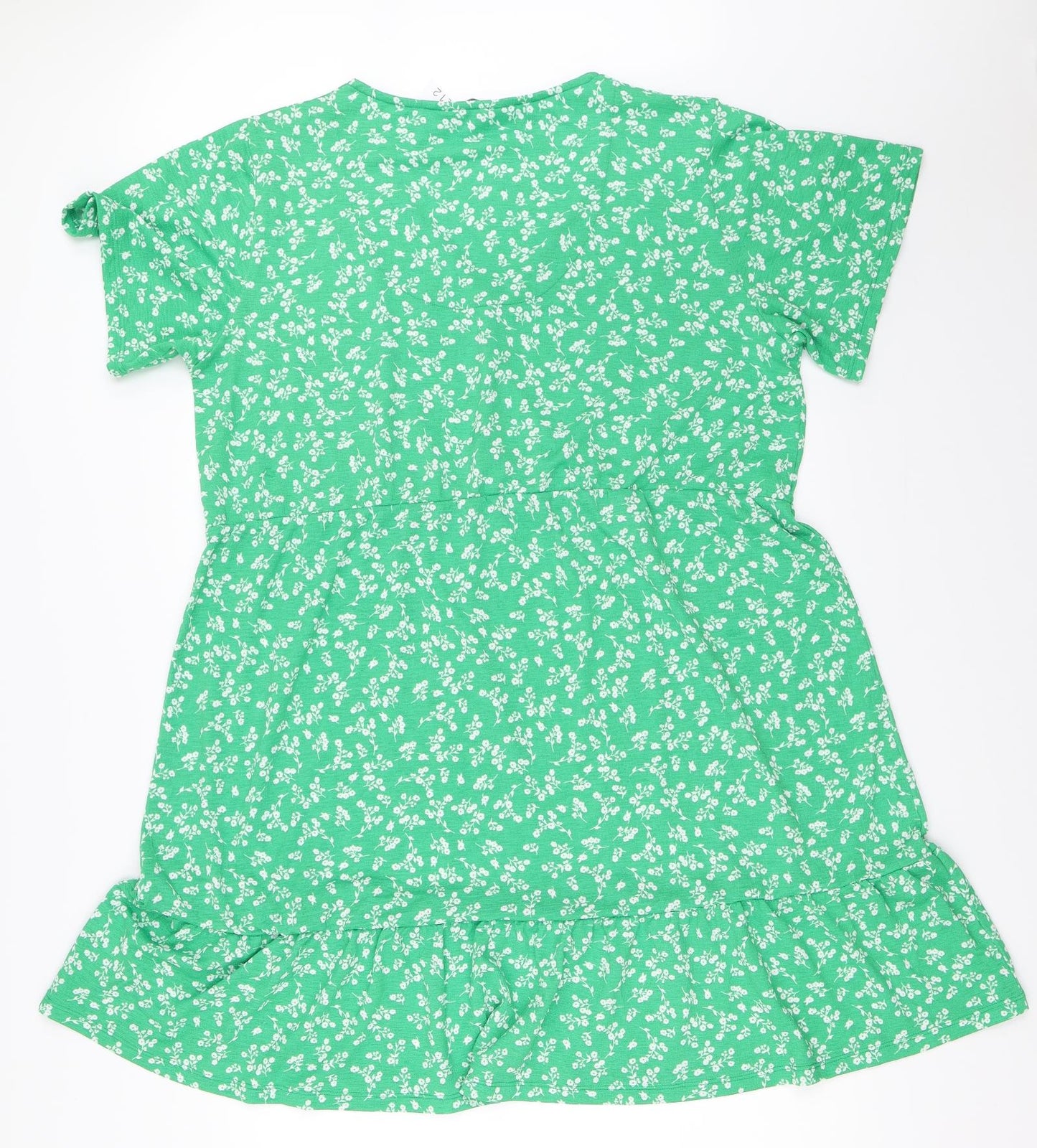 Nutmeg Womens Green Floral  Fit & Flare  Size 20