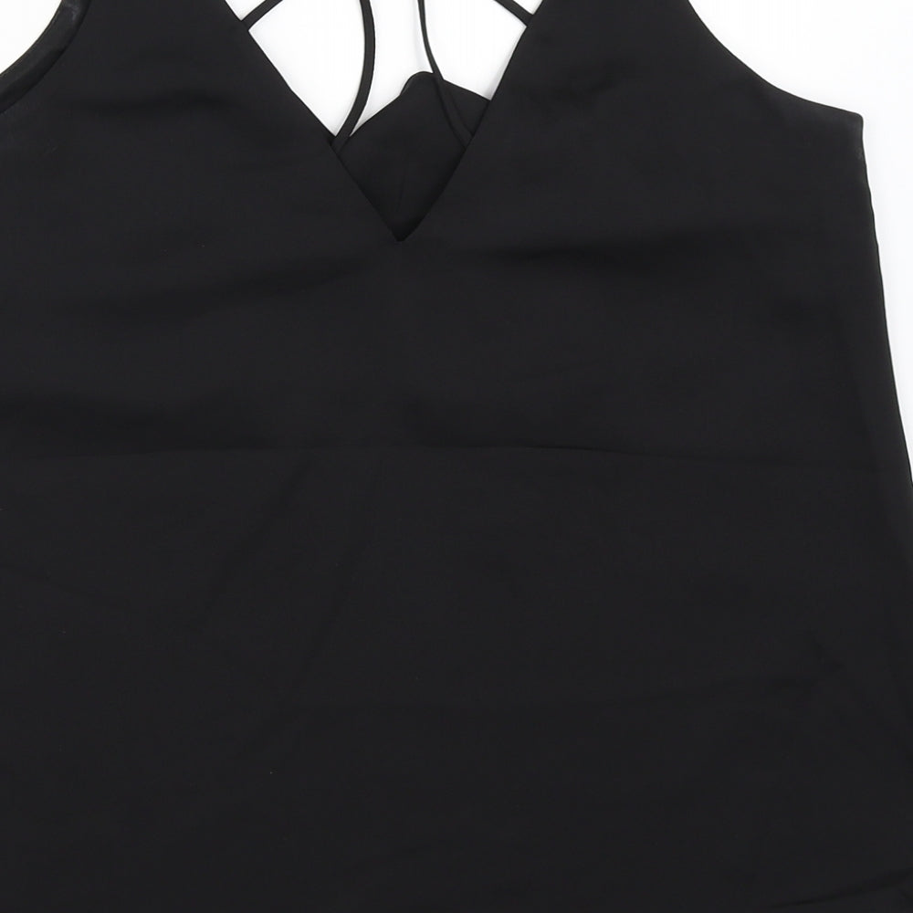 NEXT Womens Black   Camisole Blouse Size 8