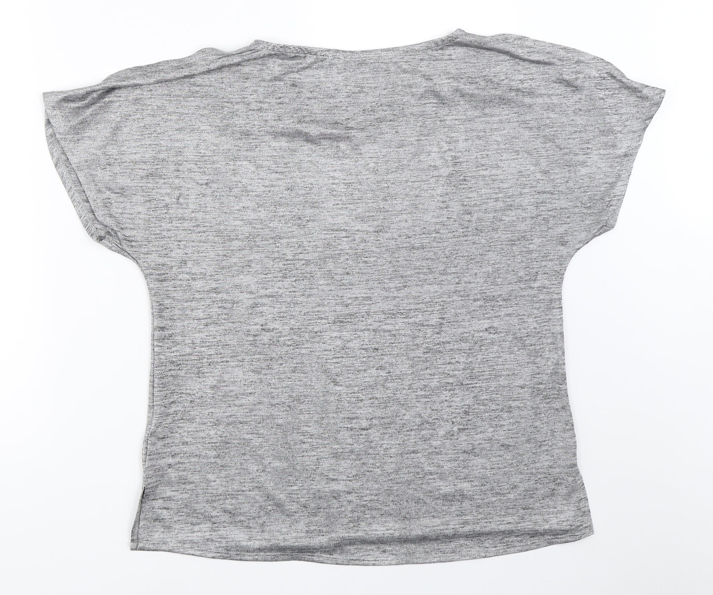 Oasis Womens Grey   Basic T-Shirt Size S