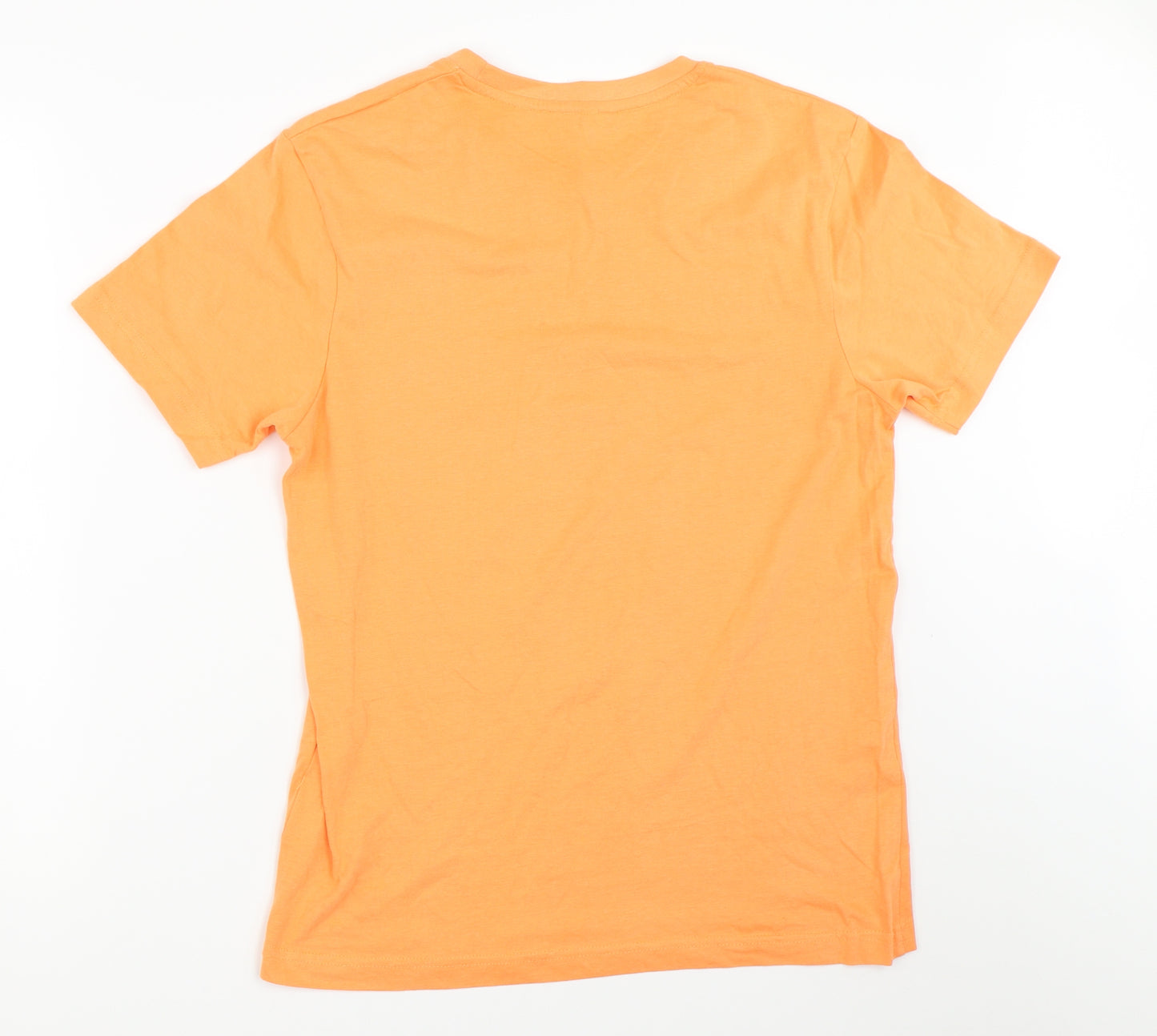 Avenue Mens Orange    T-Shirt Size S