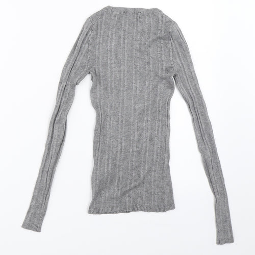 Atmosphere Womens Grey   Pullover Jumper Size 4