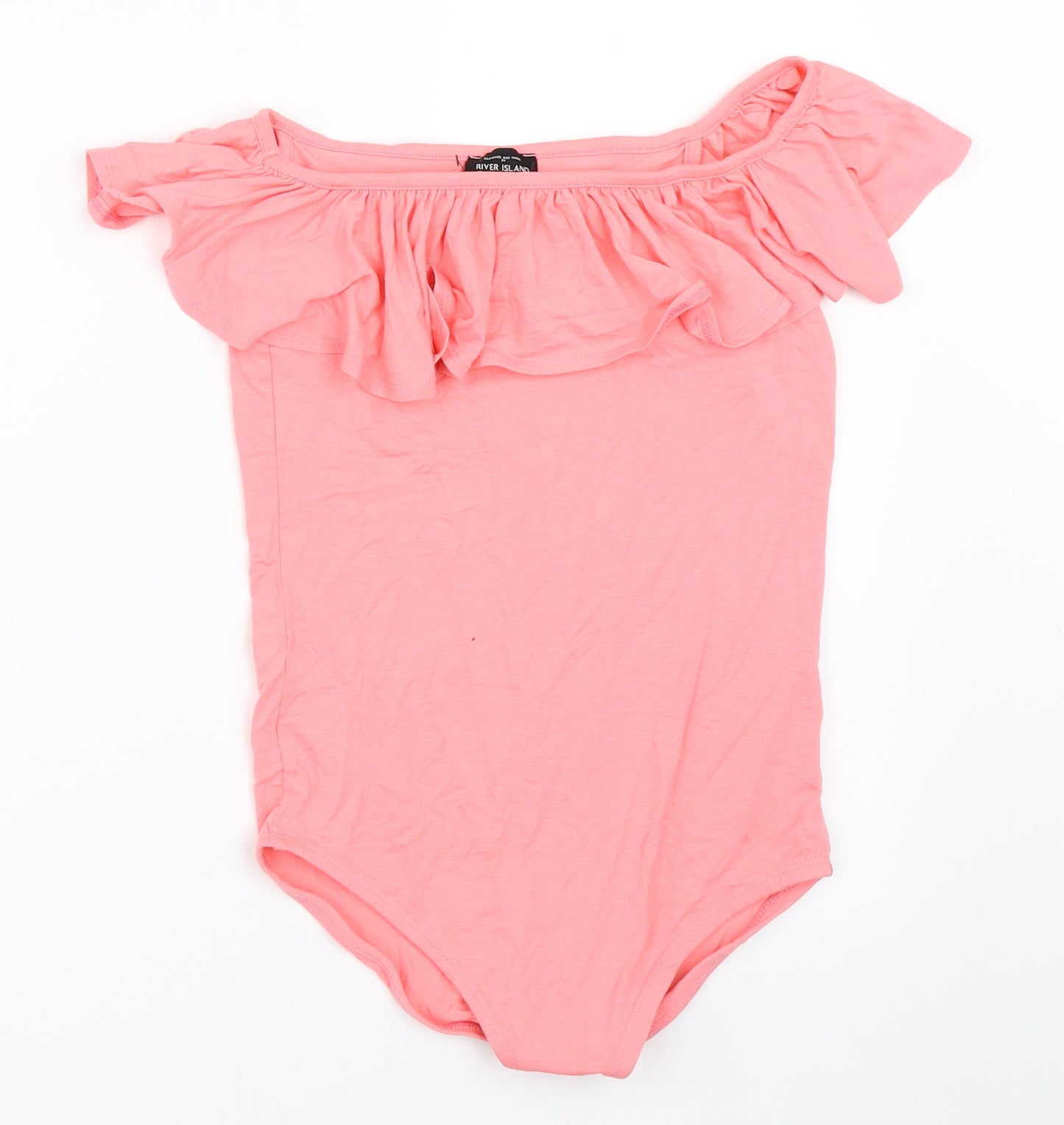 River Island Girls Pink   Basic Blouse Size 11-12 Years