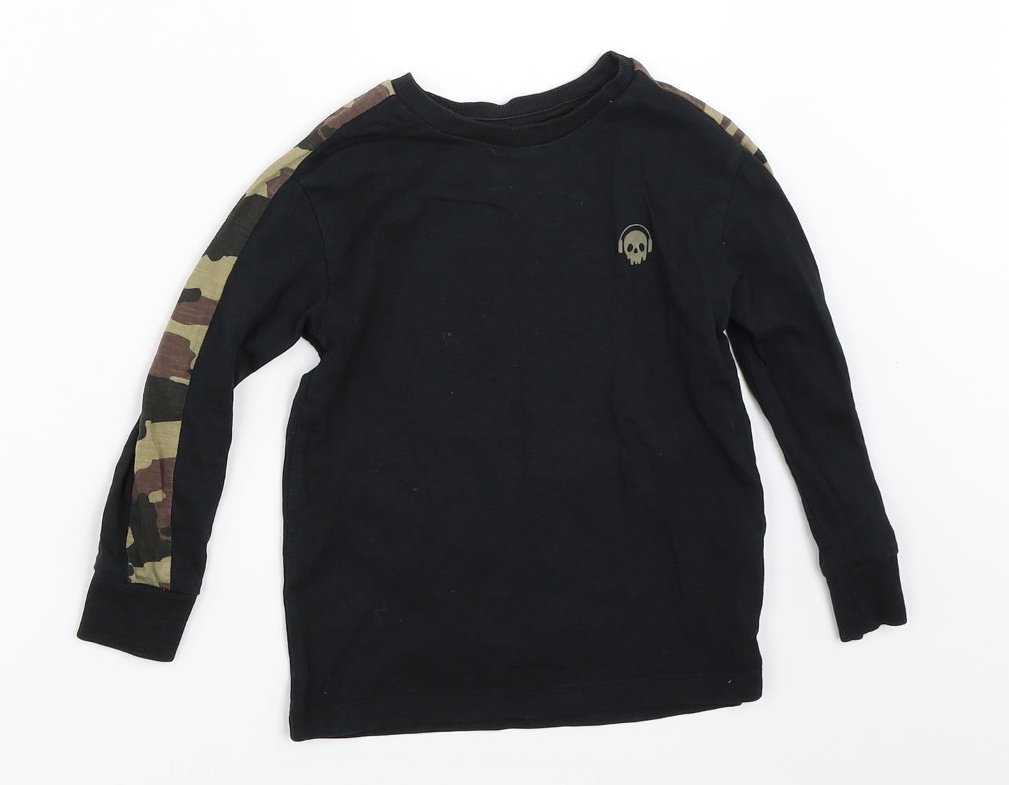 NEXT Boys Black   Basic T-Shirt Size 3 Years
