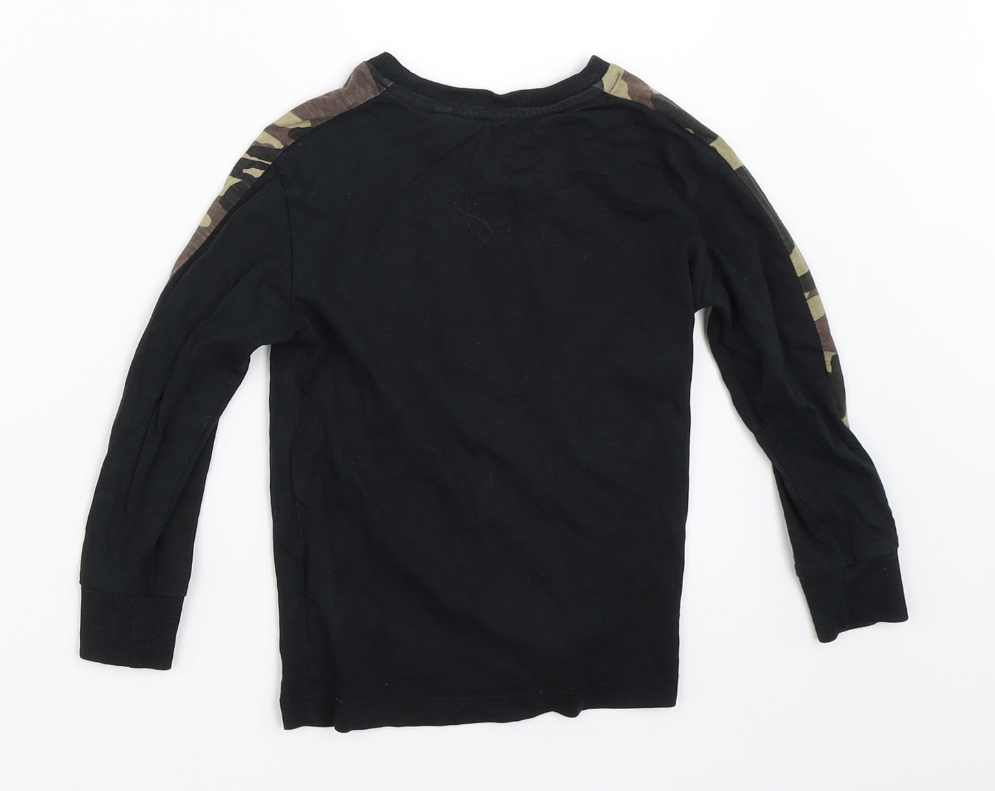 NEXT Boys Black   Basic T-Shirt Size 3 Years