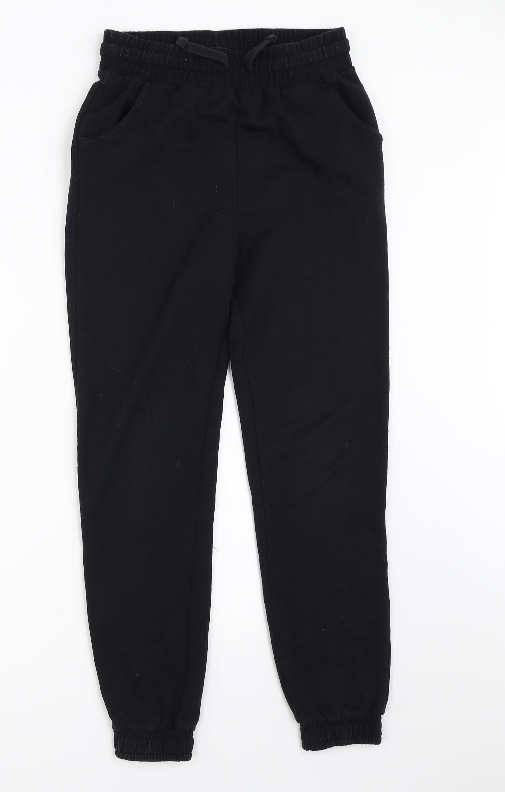 Matalan Boys Black   Jogger Trousers Size 11 Years