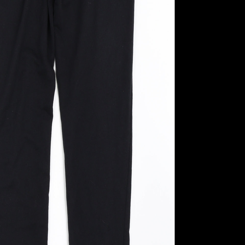 Matalan Boys Black   Jogger Trousers Size 11 Years
