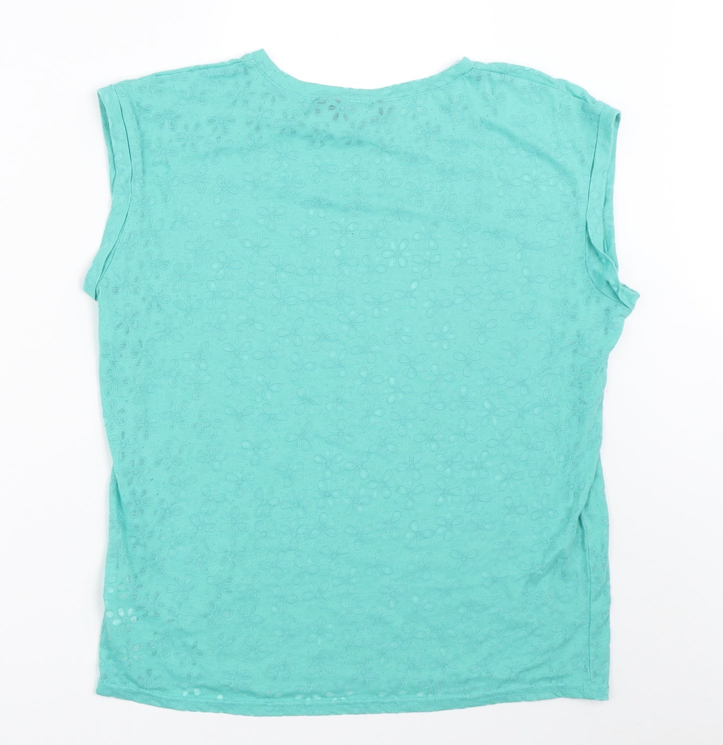 New Look Girls Green   Basic T-Shirt Size 14-15 Years