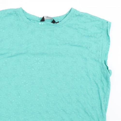 New Look Girls Green   Basic T-Shirt Size 14-15 Years