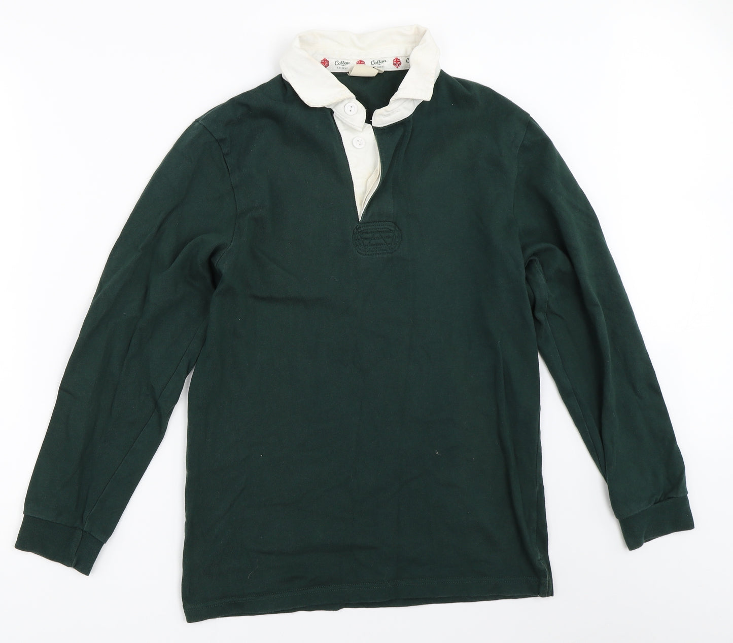 Cotton Traders Mens Green    T-Shirt Size XS