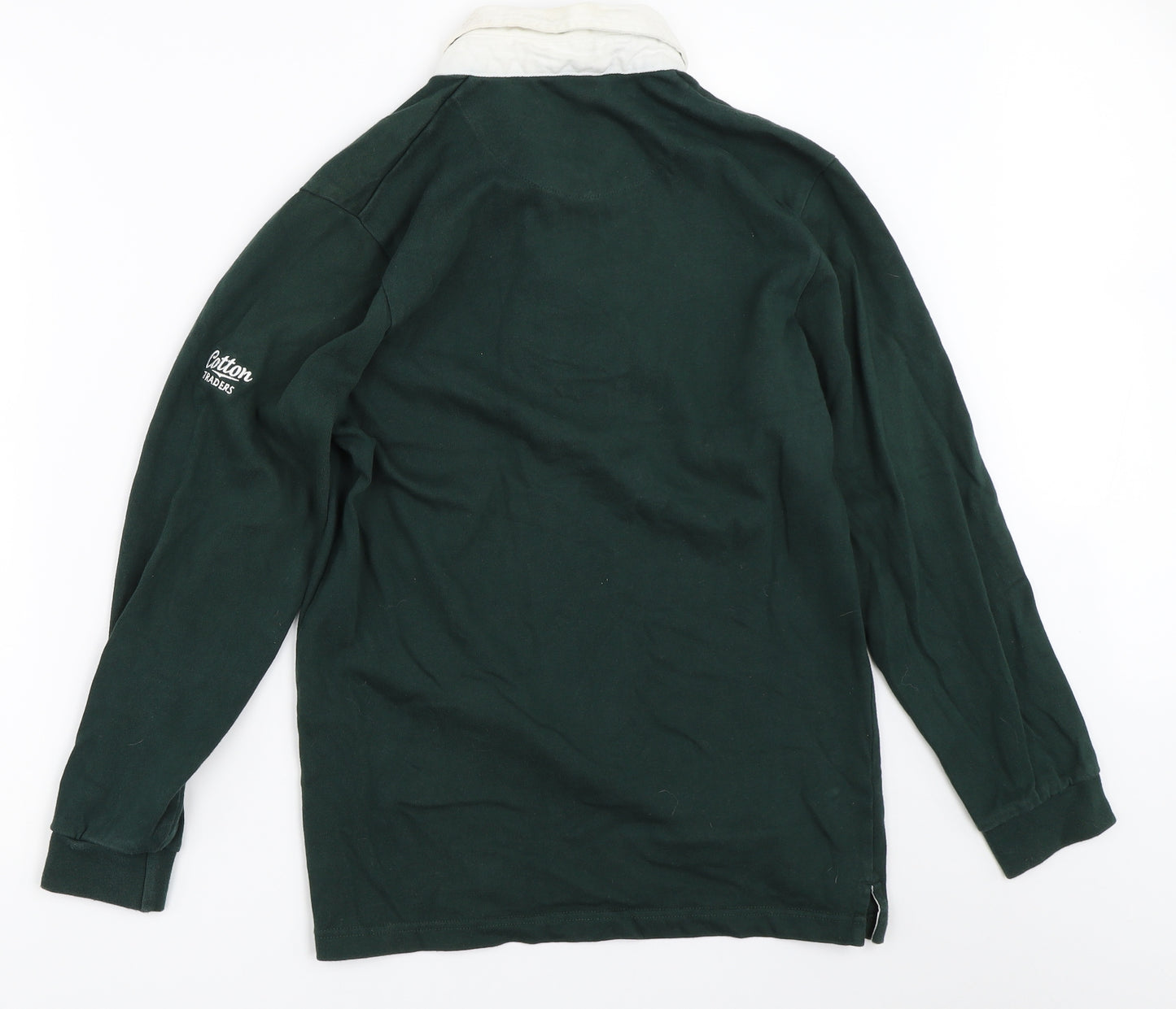 Cotton Traders Mens Green    T-Shirt Size XS