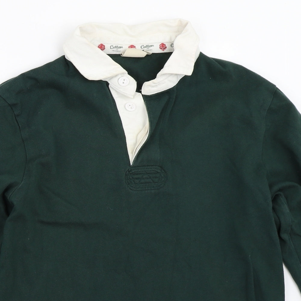 Cotton Traders Mens Green    T-Shirt Size XS