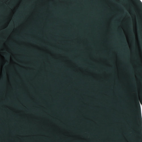 Cotton Traders Mens Green    T-Shirt Size XS
