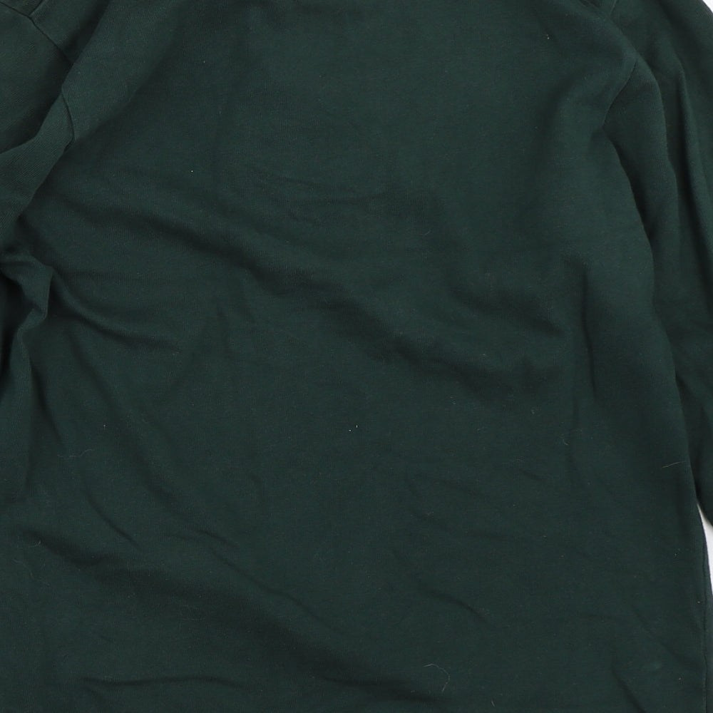 Cotton Traders Mens Green    T-Shirt Size XS