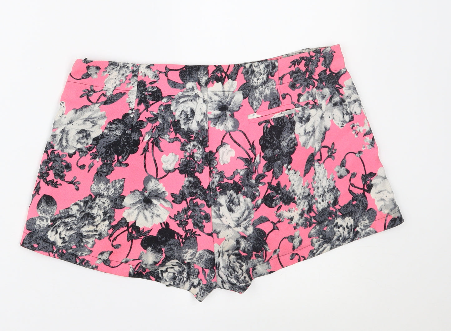 Pink Soda Womens Pink Floral  Skort  Size 8