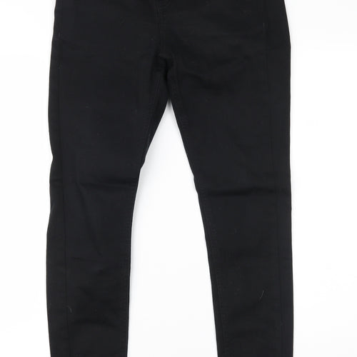 Very  Womens Black  Denim Skinny Jeans Size 10 L20 in
