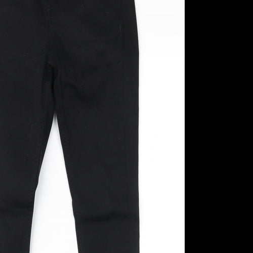 Very  Womens Black  Denim Skinny Jeans Size 10 L20 in