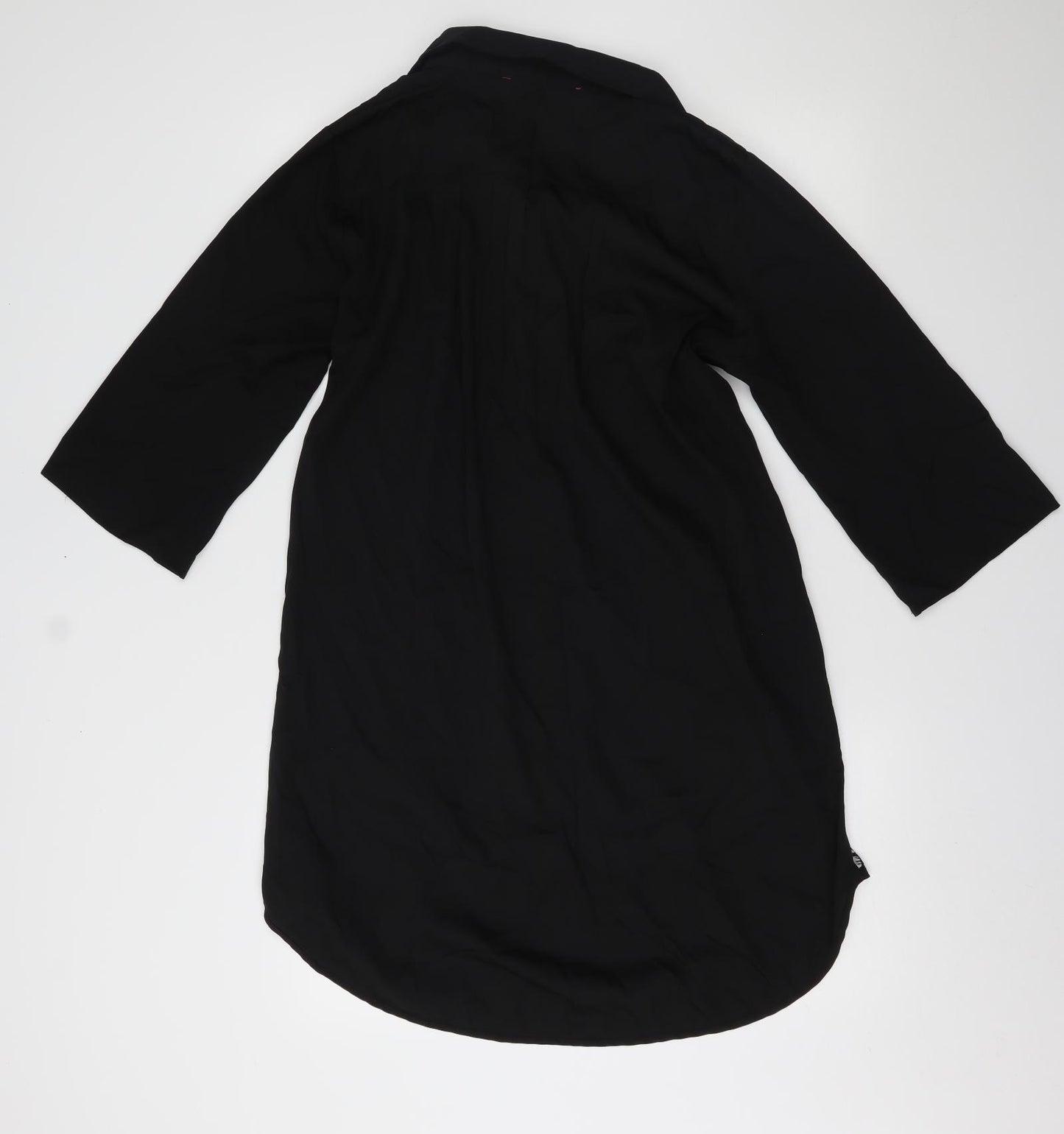 Boohoo Womens Black   Shirt Dress  Size 14