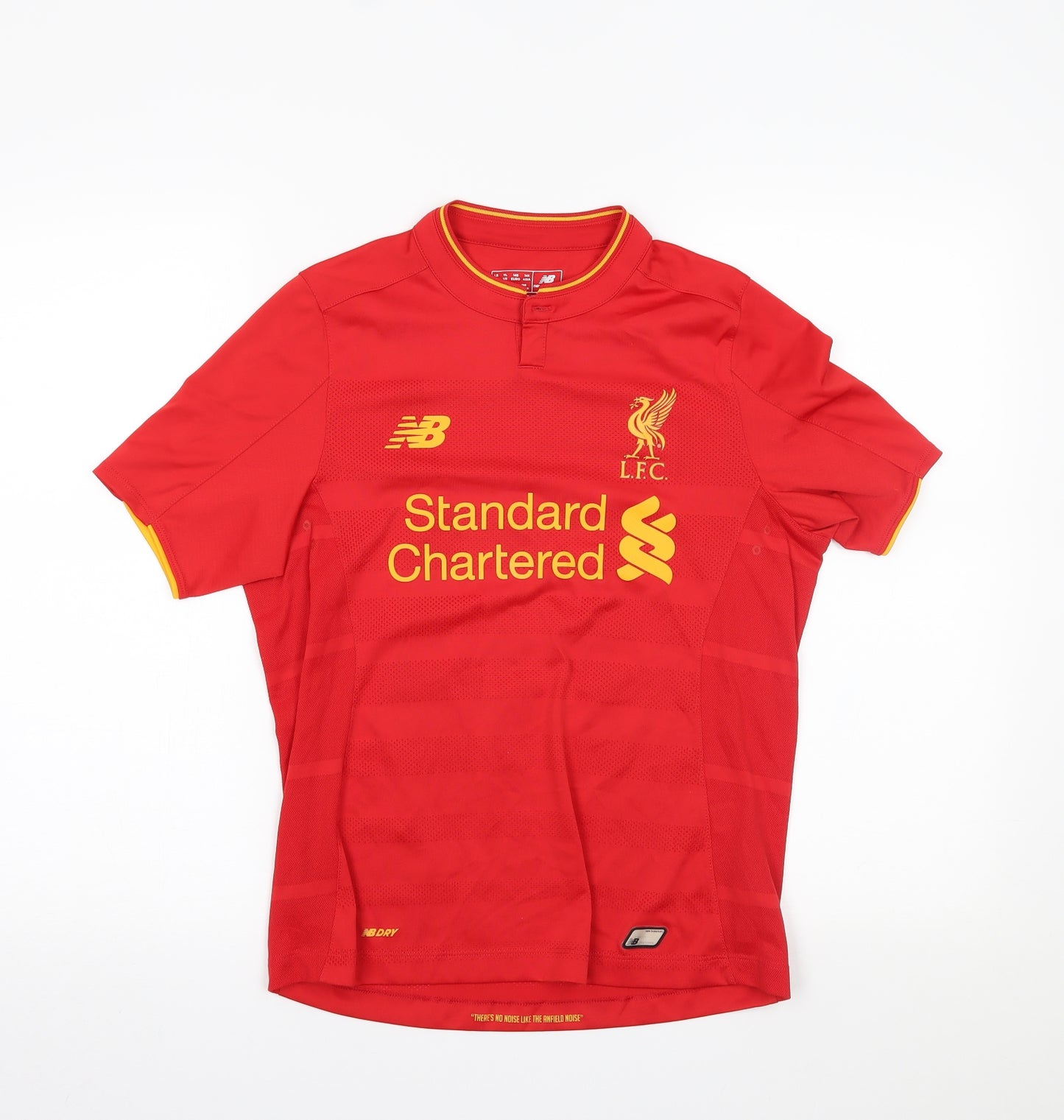 New Balance Boys Red   Basic T-Shirt Size L  - Liverpool FC