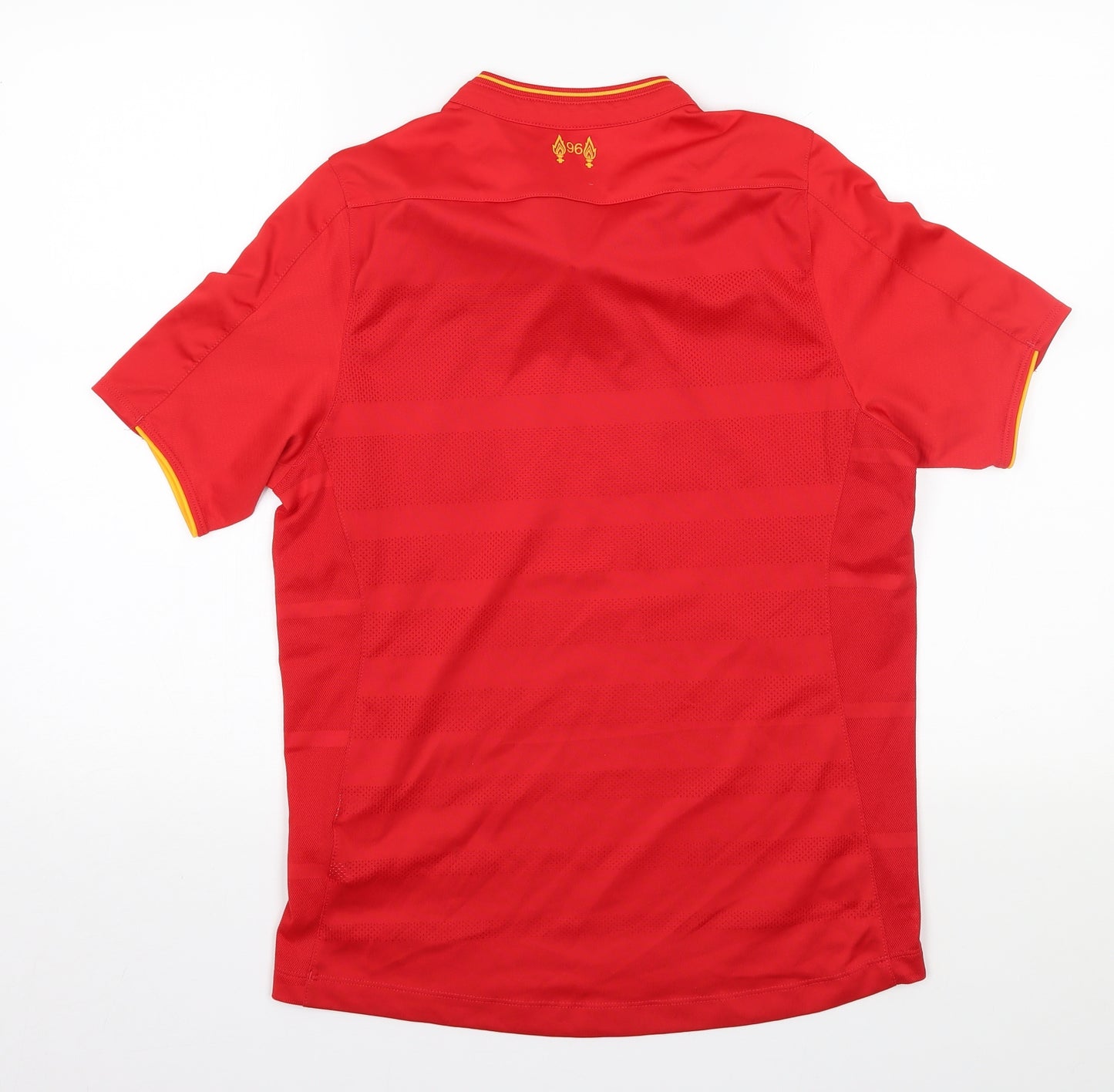 New Balance Boys Red   Basic Polo Size XL  - Liverpool FC