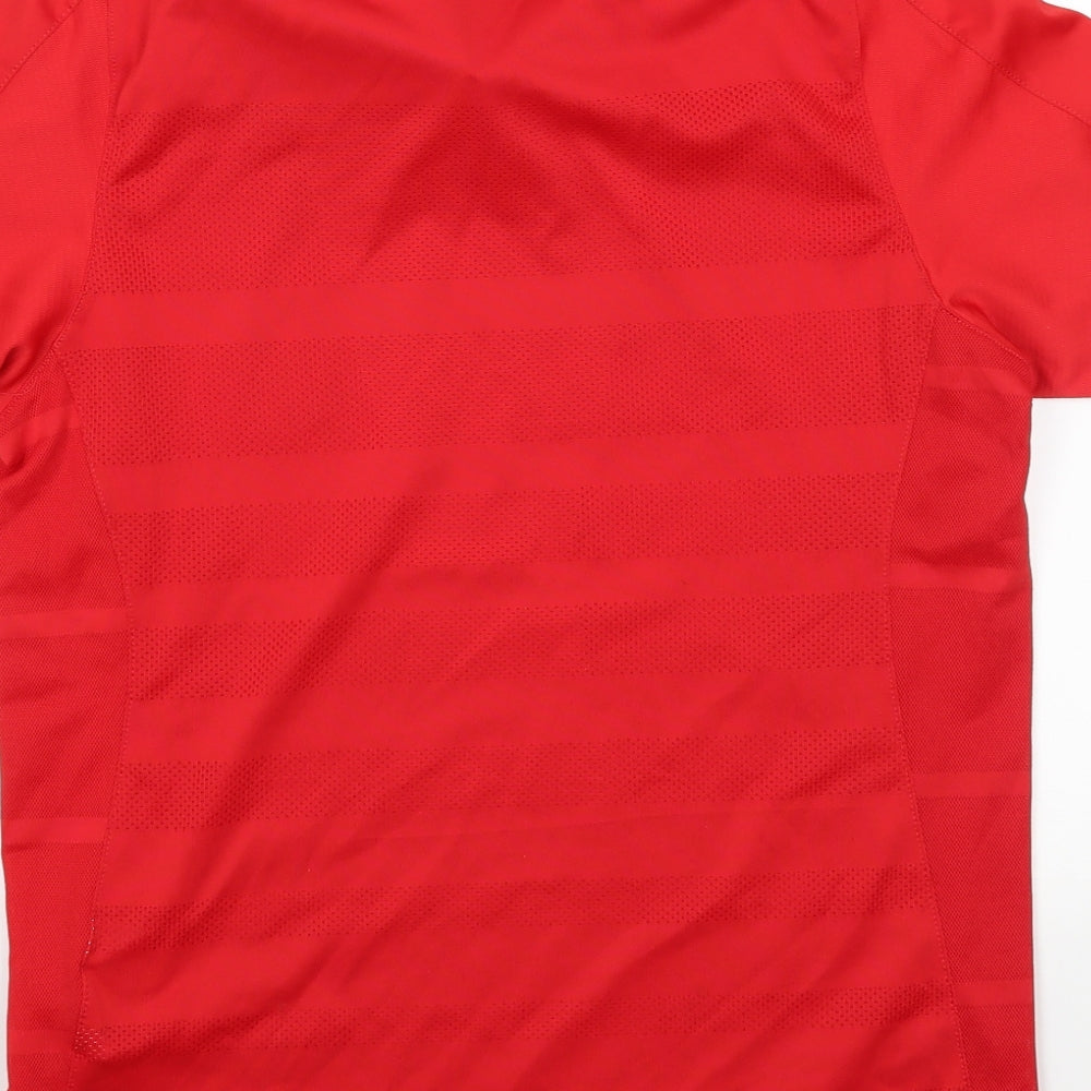 New Balance Boys Red   Basic Polo Size XL  - Liverpool FC