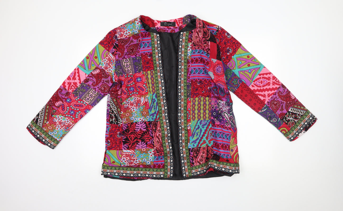 Preworn Womens Multicoloured   Cardigan Jumper Size 2XL