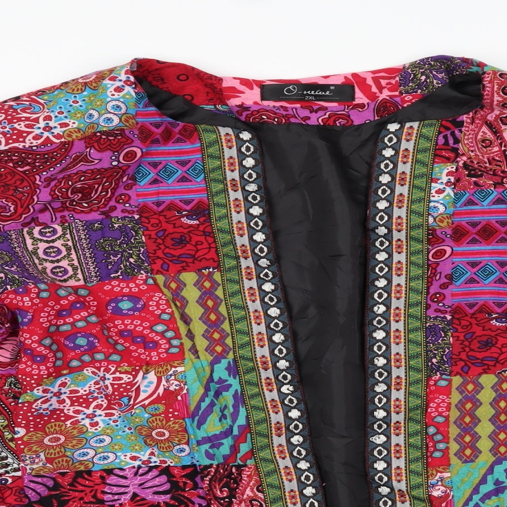Preworn Womens Multicoloured   Cardigan Jumper Size 2XL