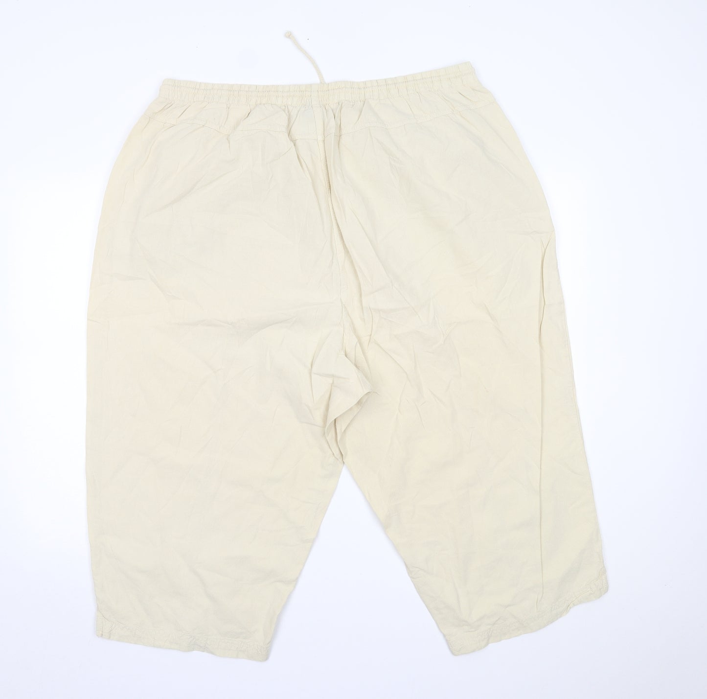 Preworn Womens Beige   Trousers  Size 3XL