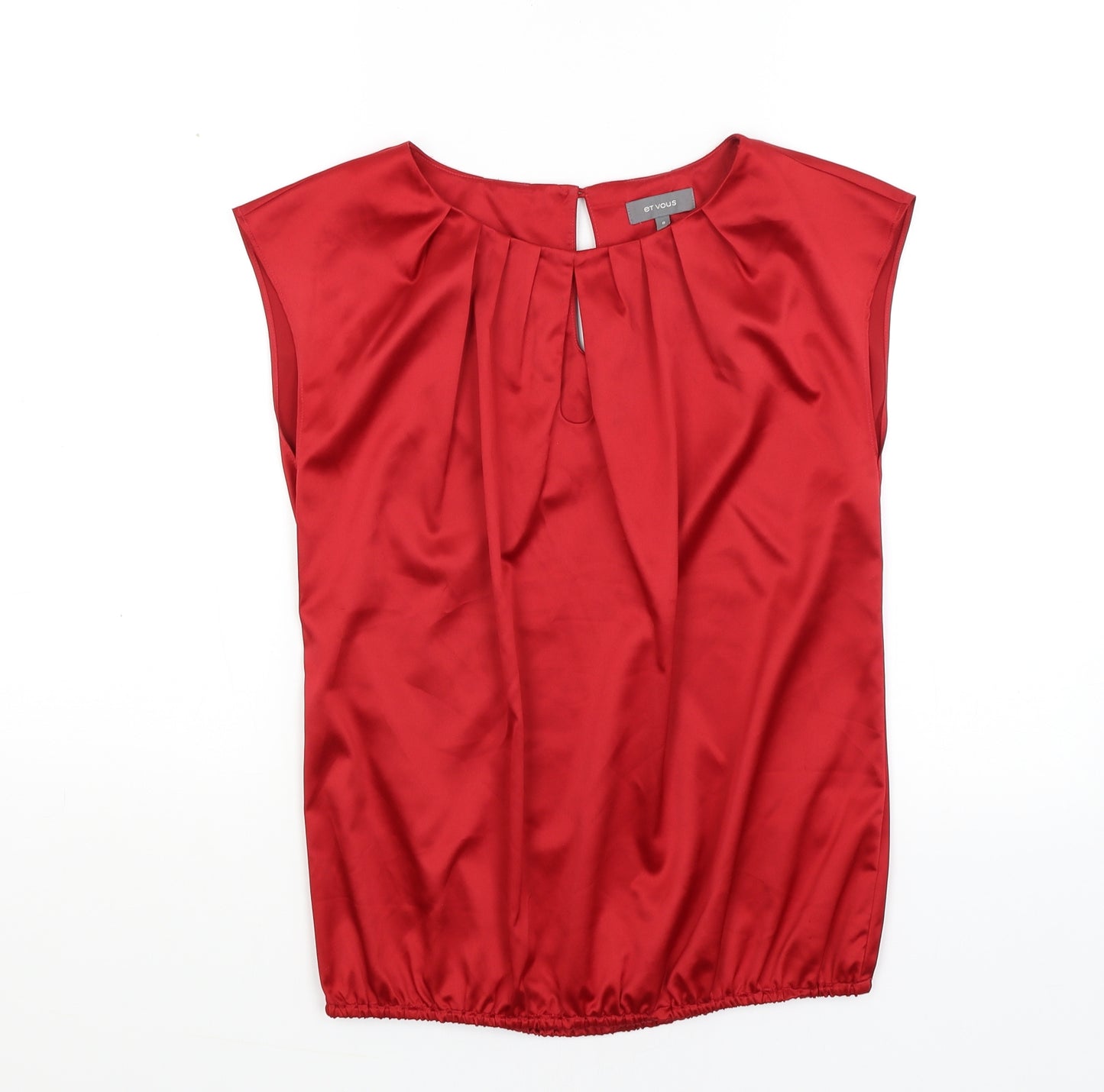 Et Vous Womens Red   Tunic Tank Size 8