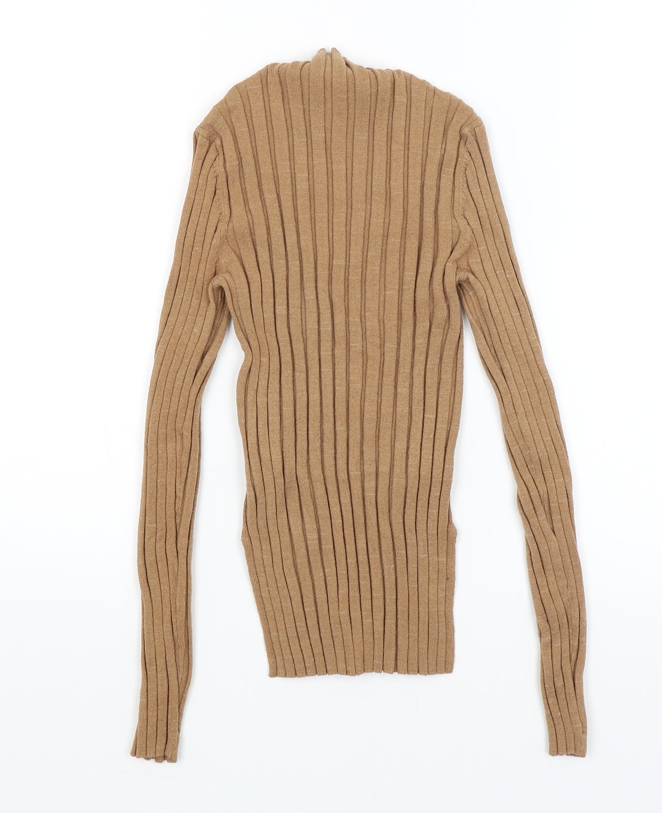 Topshop Womens Brown   Basic T-Shirt Size 8