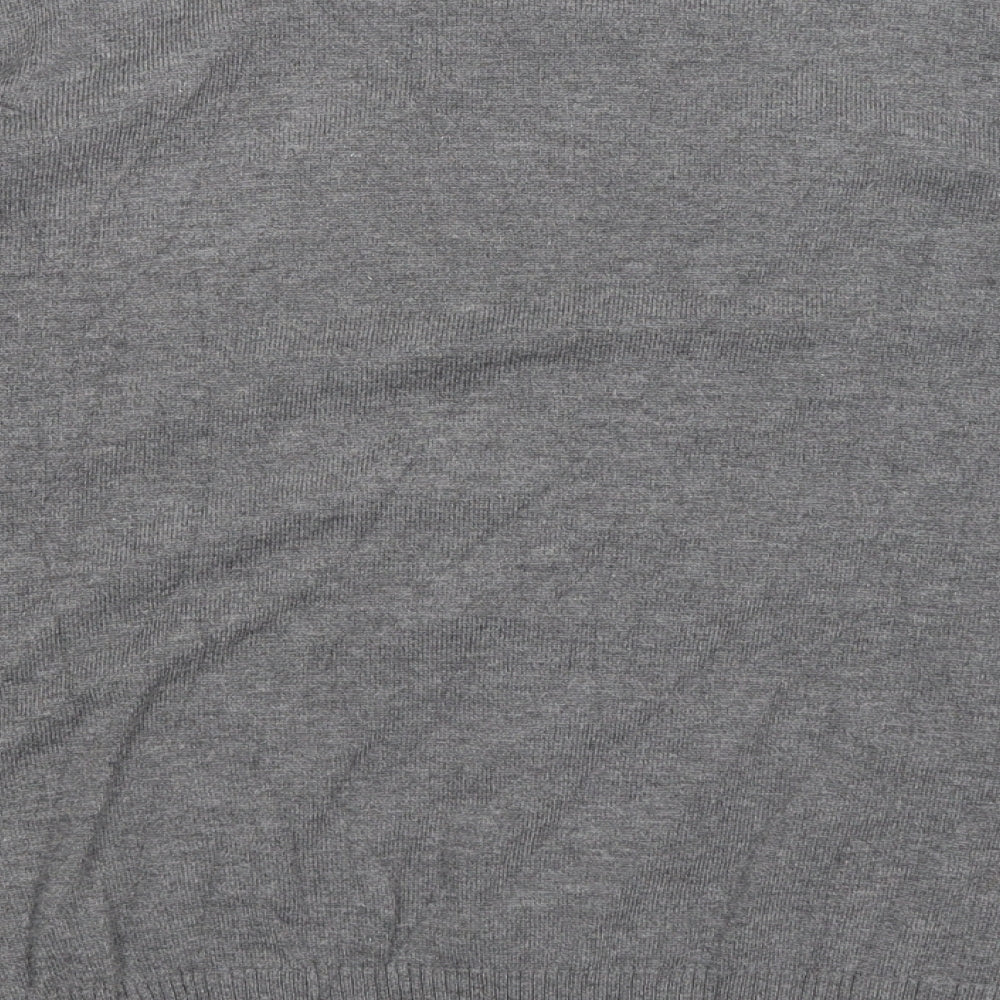 Yenella Womens Grey   Full Zip Jumper Size M