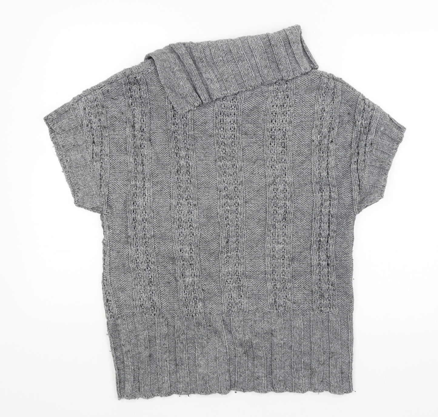 Wallis Womens Grey   Pullover Jumper Size M