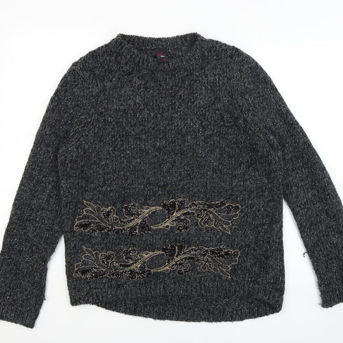 Gok for Tu Womens Black   Pullover Jumper Size 12