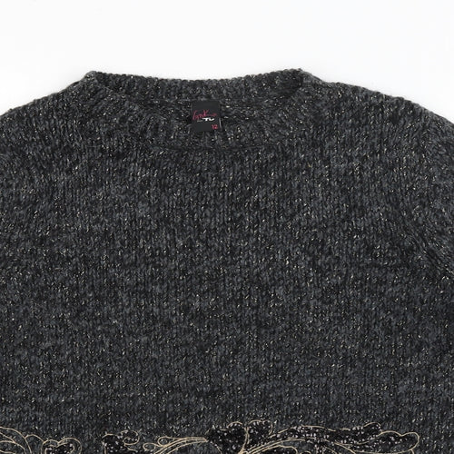 Gok for Tu Womens Black   Pullover Jumper Size 12