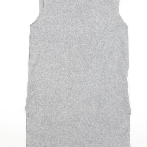 Astradivarius Womens Grey   Wrap Jumper Size M