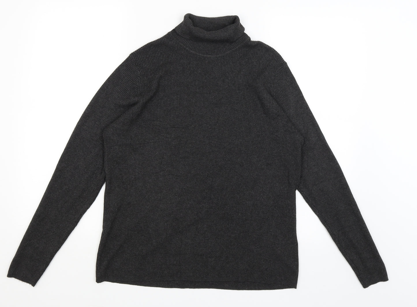 M&S Womens Grey   Pullover Jumper Size 22