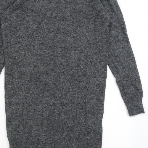 Papaya Womens Grey   Jumper Dress  Size M