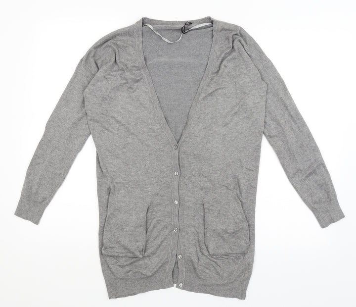 Atmosphere Womens Grey   Cardigan Jumper Size 10