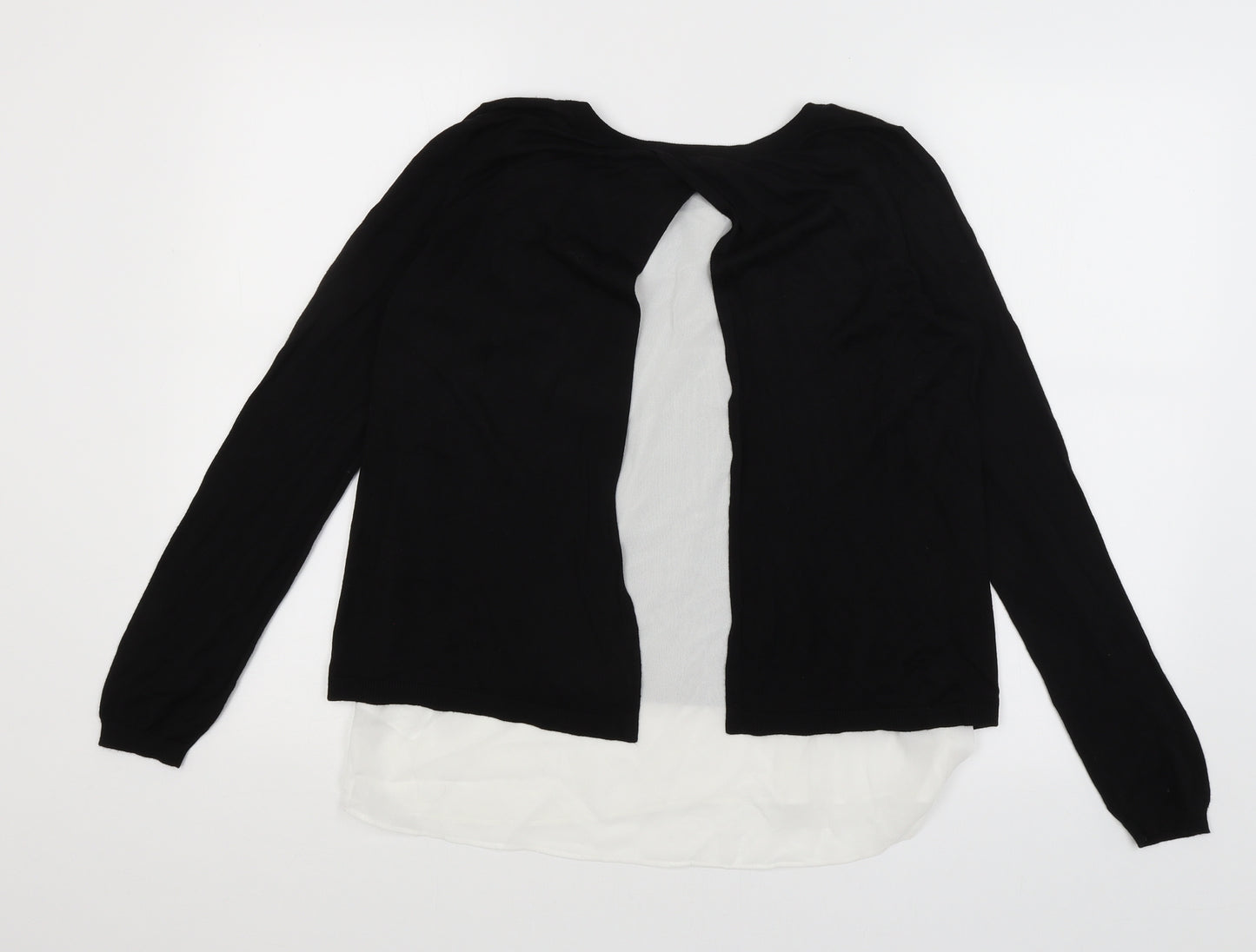 H&M Womens Black   Pullover Jumper Size S