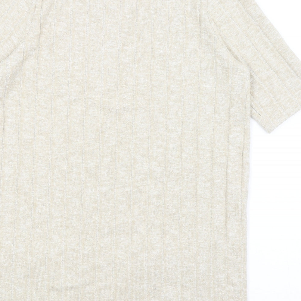 F&F Womens Beige   Vest Jumper Size 14