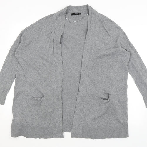 Mango Womens Grey   Wrap Jumper Size S