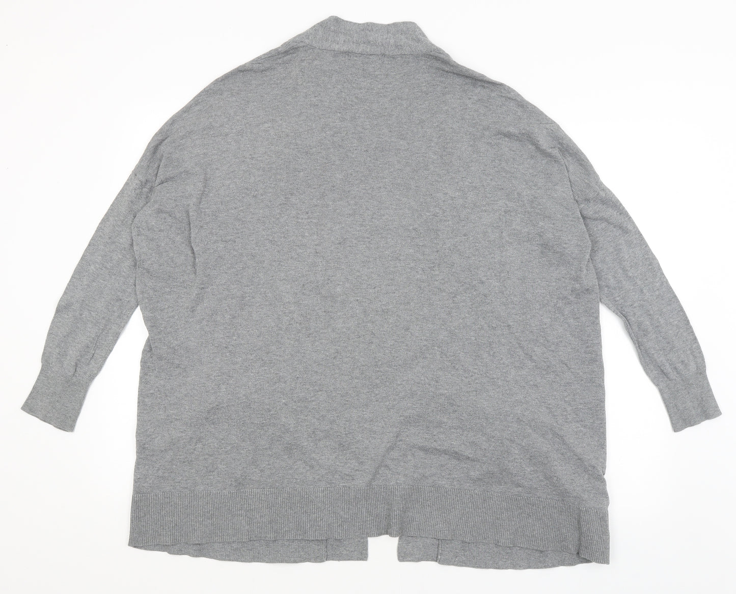 Mango Womens Grey   Wrap Jumper Size S