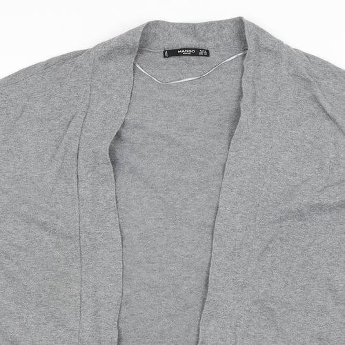 Mango Womens Grey   Wrap Jumper Size S