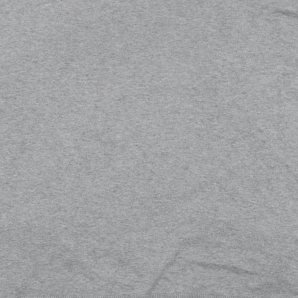 Mango Womens Grey   Wrap Jumper Size S